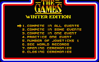 The Games: Winter Edition screenshot 4 for Atari ST